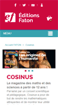 Mobile Screenshot of cosinus-mag.com